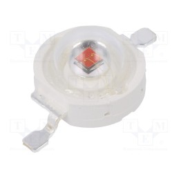 1 pcs x ProLight Opto - PM2E-3LAE-SD - Power LED, amber, 130°, 700mA, 587÷597nm, Pmax: 3W, 99.6÷113.6lm