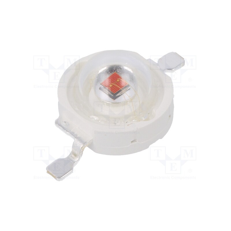 1 pcs x ProLight Opto - PM2E-3LAE-SD - Power LED, amber, 130°, 700mA, 587÷597nm, Pmax: 3W, 99.6÷113.6lm