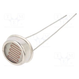 1 pcs x Token - PGM1203-MP - Photoresistor, 250mW, 18÷50kΩ, 560nm, THT, 250VDC, ØLED: 12mm