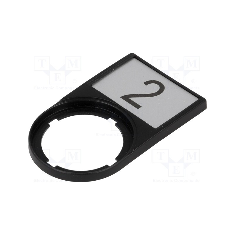 1 pcs x EATON ELECTRIC - M22S-ST-X53 - Bezel with description label, RMQ-Titan, 30x50mm