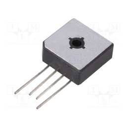 1 pcs x DC COMPONENTS - BR352L - Bridge rectifier: single-phase, Urmax: 200V, If: 35A, Ifsm: 400A