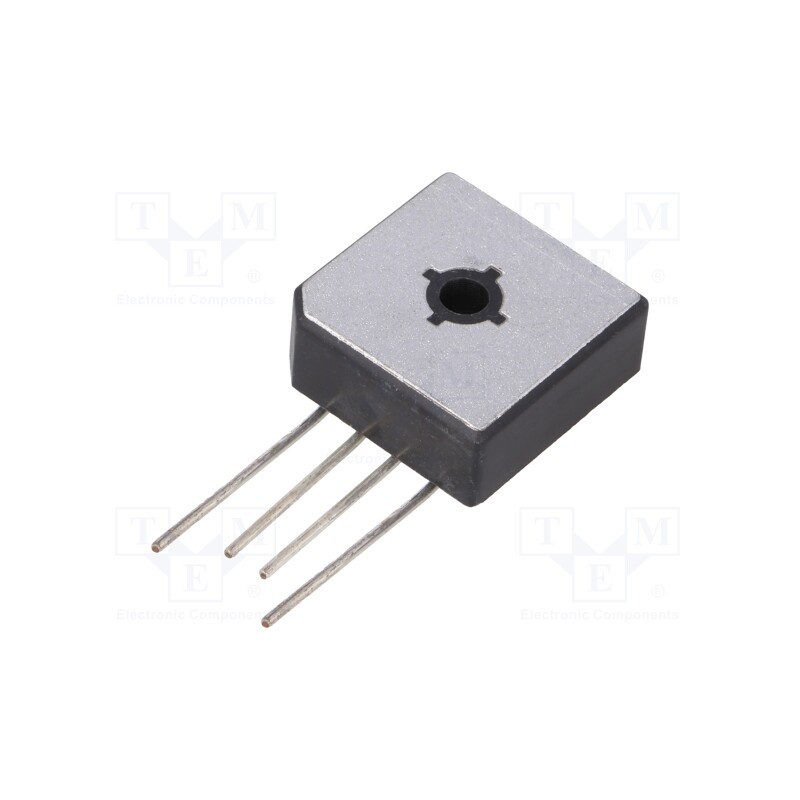1 pcs x DC COMPONENTS - BR352L - Bridge rectifier: single-phase, Urmax: 200V, If: 35A, Ifsm: 400A