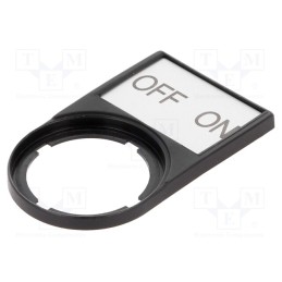 1 pcs x EATON ELECTRIC - M22S-ST-GB10 - Bezel with description label, RMQ-Titan, 30x50mm