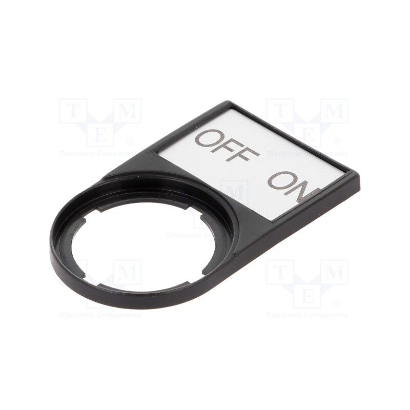 1 pcs x EATON ELECTRIC - M22S-ST-GB10 - Bezel with description label, RMQ-Titan, 30x50mm