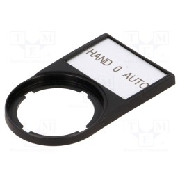 1 pcs x EATON ELECTRIC - M22S-ST-D12 - Bezel with description label, RMQ-Titan, 30x50mm