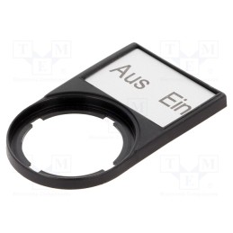 1 pcs x EATON ELECTRIC - M22S-ST-D10 - Bezel with description label, RMQ-Titan, 30x50mm