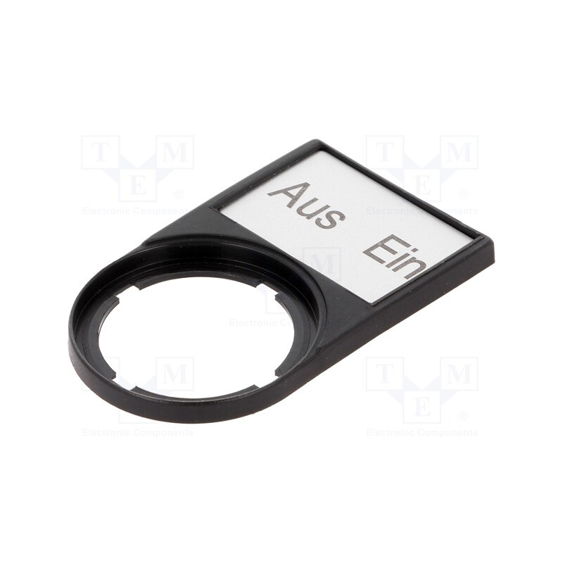 1 pcs x EATON ELECTRIC - M22S-ST-D10 - Bezel with description label, RMQ-Titan, 30x50mm