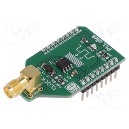 1 pcs x MIKROE - RTC 6 CLICK - Click board, RTC, GPIO, ICS501, prototype board, 3.3VDC,5VDC