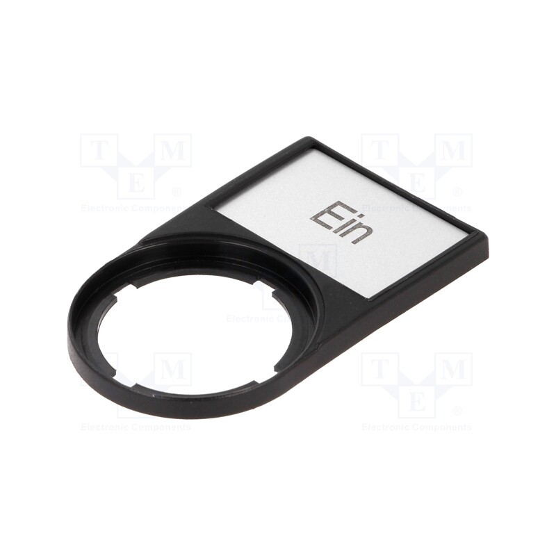 1 pcs x EATON ELECTRIC - M22S-ST-D6 - Bezel with description label, RMQ-Titan, 30x50mm