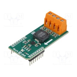 1 pcs x MIKROE - BUCK 3 CLICK - Click board, DC/DC converter, GPIO, TPS568215, prototype board