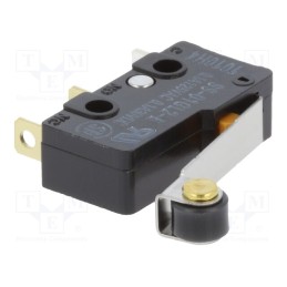 1 pcs x OMRON OCB - SS01GL2E - Microswitch SNAP ACTION, 0.1A/125VAC, with lever (with roller)