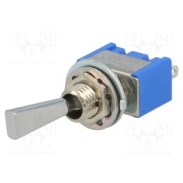 1 pcs x MIYAMA - MS-500B-F - Switch: toggle, Pos: 2, SPDT, ON-(ON), 6A/125VAC, -10÷55°C, 1kV