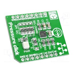 1 pcs x MIKROE - PRESSURE CLICK - Click board, pressure sensor, I2C,SPI, LPS331AP, prototype board