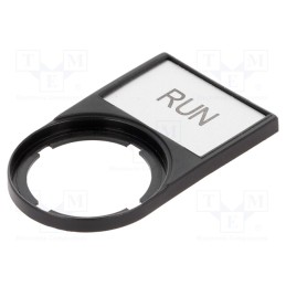 1 pcs x EATON ELECTRIC - M22S-ST-GB7 - Bezel with description label, RMQ-Titan, 30x50mm