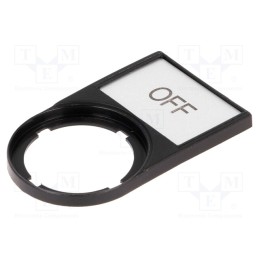 1 pcs x EATON ELECTRIC - M22S-ST-GB5 - Bezel with description label, RMQ-Titan, 30x50mm