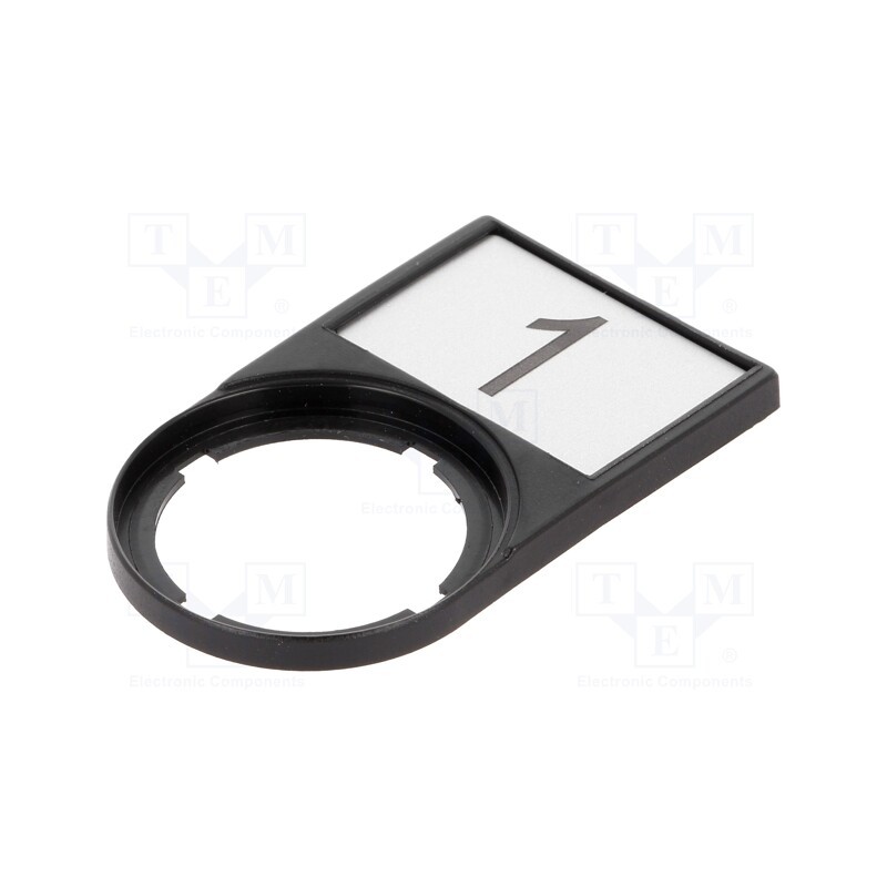 1 pcs x EATON ELECTRIC - M22S-ST-X52 - Bezel with description label, RMQ-Titan, 30x50mm