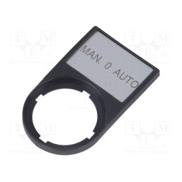 1 pcs x EATON ELECTRIC - M22S-ST-GB12 - Bezel with description label, RMQ-Titan, 30x50mm