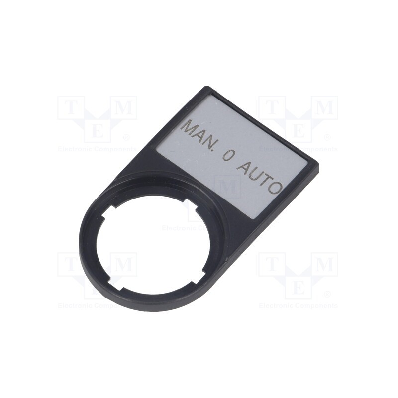 1 pcs x EATON ELECTRIC - M22S-ST-GB12 - Bezel with description label, RMQ-Titan, 30x50mm