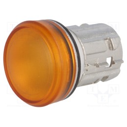 1 pcs x SIEMENS - 3SU1051-6AA00-0AA0 - Control lamp, 22mm, 3SU1.5, -25÷70°C, Ø22mm, IP67, amber, Kind: flat