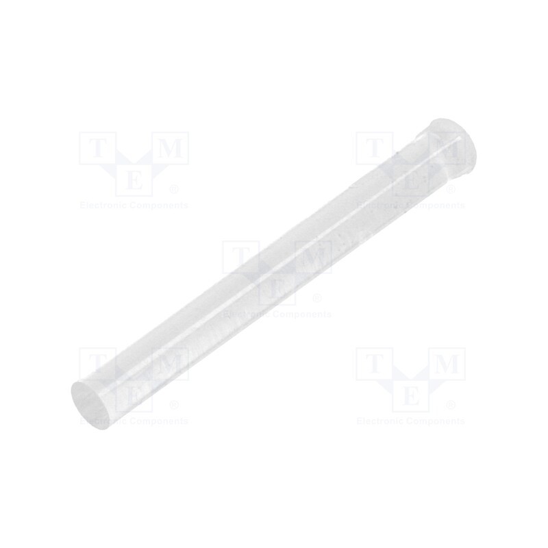 1 pcs x BIVAR - PLP2-1000 - Fiber for LED, round, Ø3mm, Front: convex, straight