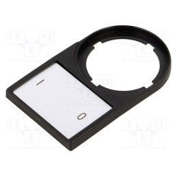 1 pcs x EATON ELECTRIC - M22S-ST-X89 - Bezel with description label, RMQ-Titan, 30x50mm