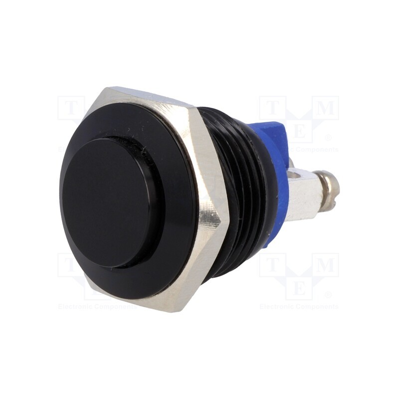 1 pcs x ONPOW - GQ16H-10/A - Switch: vandal resistant, Pos: 2, SPST-NO, 2A/36VDC, IP65, OFF-(ON)