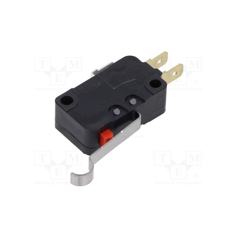 1 pcs x OMRON OCB - D3V-11G4-1C25-K - Microswitch SNAP ACTION, 11A/250VAC, SPDT, ON-(ON), Pos: 2, IP40