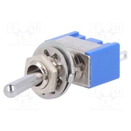 1 pcs x MIYAMA - MS-500C-B - Switch: toggle, Pos: 3, SP3T, ON-OFF-ON, 6A/125VAC, -10÷55°C, 1kV