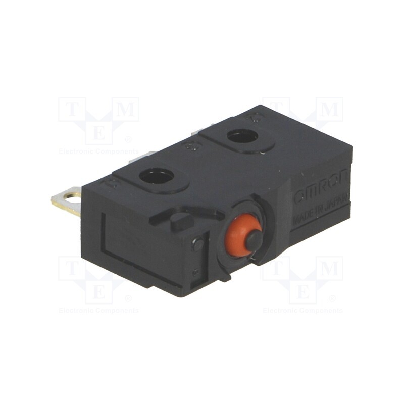 1 pcs x OMRON OCB - D2SW-01H - Microswitch SNAP ACTION, 0.1A/125VAC, 0.1A/30VDC, without lever