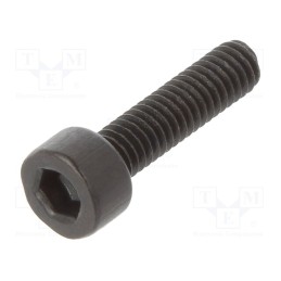 100 pcs x BOSSARD - 1006479 - Screw, M2.5x10, 0.45, Head: cheese head, hex key, HEX 2mm, steel