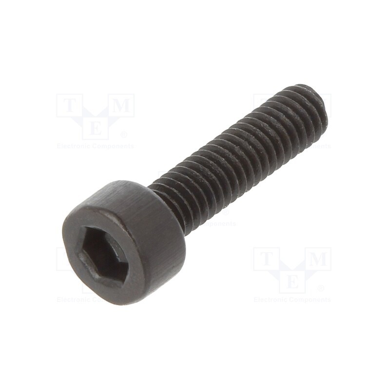 100 pcs x BOSSARD - 1006479 - Screw, M2.5x10, 0.45, Head: cheese head, hex key, HEX 2mm, steel