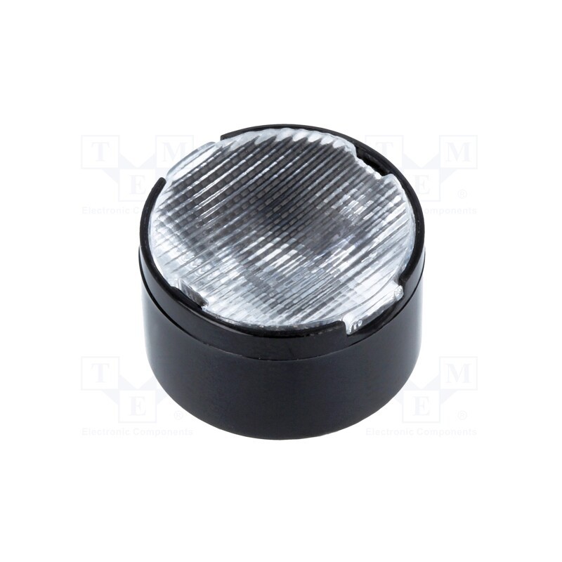 1 pcs x LEDIL - CA11052_TINA2-O - LED lens, round, plexiglass PMMA, transparent, 32÷41°, H: 9.7mm
