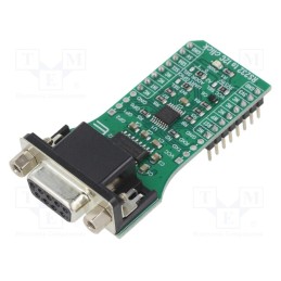 1 pcs x MIKROE - RS232 TO I2C CLICK - Click board, converter, I2C, ZDU0110RFX, prototype board