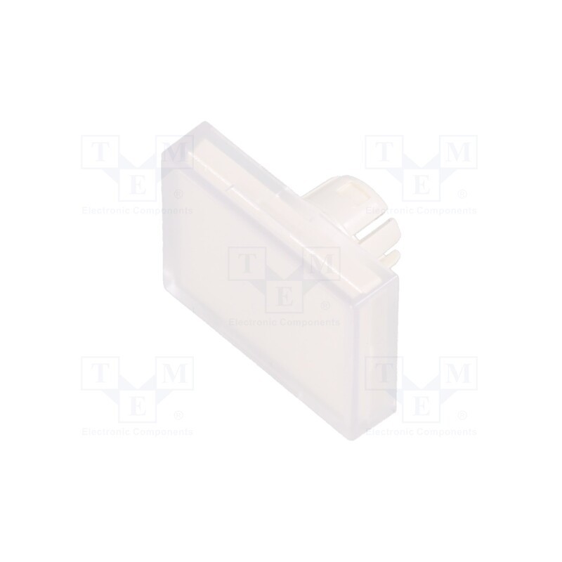 1 pcs x EAO - 61-9681.7 - Actuator lens, 22mm, 61, transparent, plastic, 18x24mm