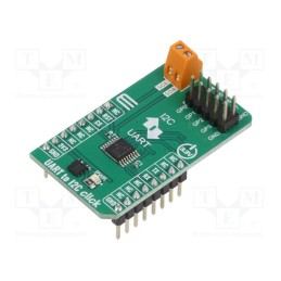 1 pcs x MIKROE - UART TO I2C CLICK - Click board, adapter, I2C,UART, SC18IM704, prototype board