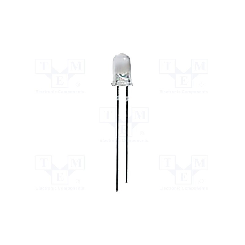 1 pcs x BIVAR - UV3TZ-405-15 - LED, UV, 15°, 10÷20mA, P: 20mW, λd: 402.5÷407.5nm, 3.1÷3.5VDC, THT