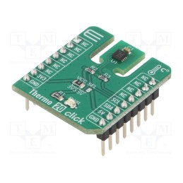1 pcs x MIKROE - THERMO 20 CLICK - Click board, temperature sensor, I2C, TSYS03, prototype board