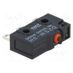 1 pcs x OMRON OCB - D2SW-3H - Microswitch SNAP ACTION, 3A/125VAC, 3A/30VDC, without lever