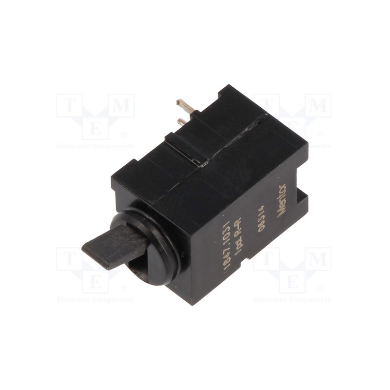 1 pcs x MENTOR - 1847.1031 - Switch: toggle, Pos: 2, SPDT, ON-ON, 0.5A/60VAC, 0.5A/60VDC, THT