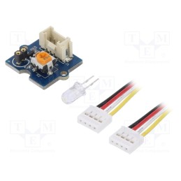 1 pcs x SEEED STUDIO - WHITE LED - Module: LED, Grove Interface (4-wire), Grove, module, 3.3÷5VDC