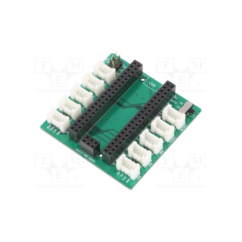 1 pcs x SEEED STUDIO - GROVE SHIELD FOR PI PICO V1.0 - Module: adapter, expansion board, GPIO,Grove Interface (4-wire)