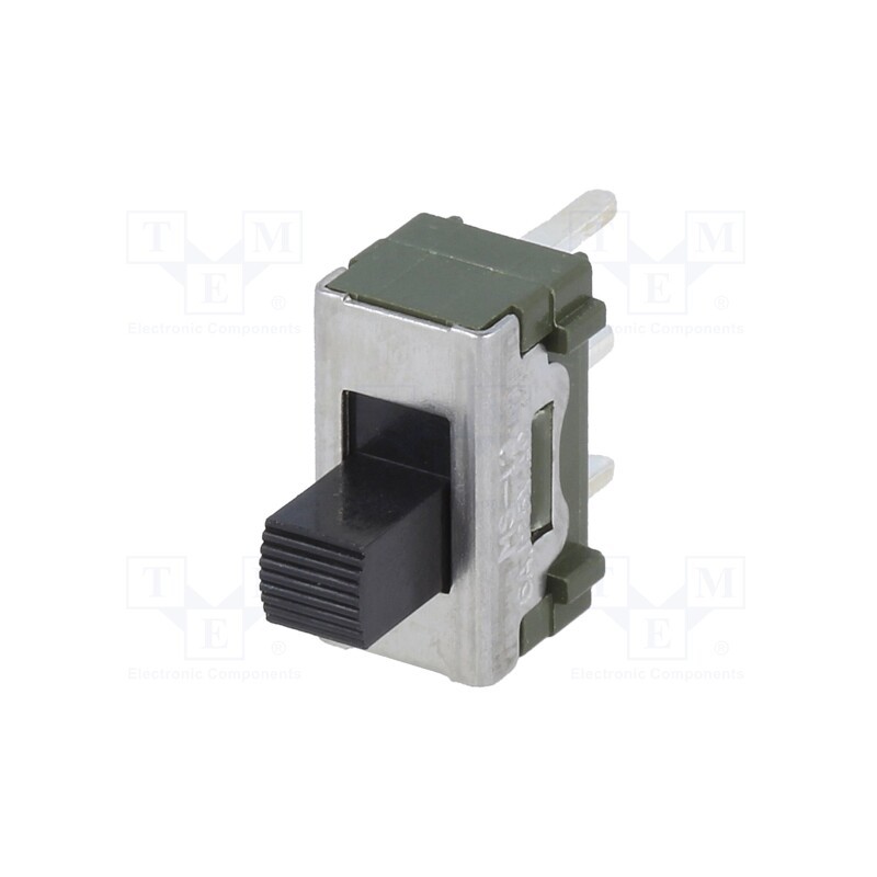 1 pcs x NKK SWITCHES - MS12ANW03 - Switch: slide, Pos: 2, SPDT, 3A/250VAC, ON-ON, soldered, -30÷85°C