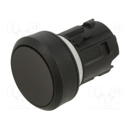 1 pcs x SIEMENS - 3SU1000-0AB10-0AA0 - Switch: push-button, 22mm, Stabl.pos: 1, black, IP66,IP67,IP69K