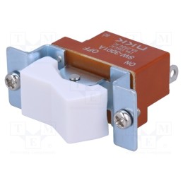 1 pcs x NKK SWITCHES - SW3001A - ROCKER, SPST, Pos: 2, ON-OFF, 15A/125VDC, Rcont max: 10mΩ, -10÷70°C