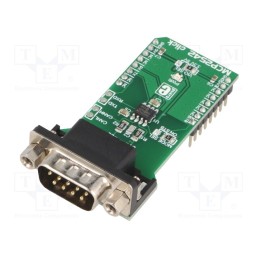 1 pcs x MIKROE - MCP2542 CLICK - Click board, converter, CAN,UART, MCP2542FD, prototype board