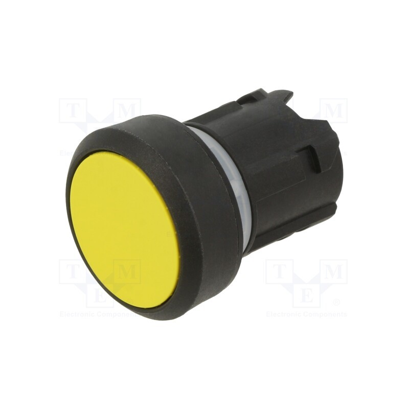 1 pcs x SIEMENS - 3SU1000-0AB30-0AA0 - Switch: push-button, 22mm, Stabl.pos: 1, yellow, IP66,IP67,IP69K