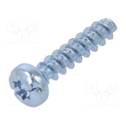 100 pcs x BOSSARD - 3148583 - Screw, for plastic, 3x14, Head: cheese head, slotted,Torx®, zinc