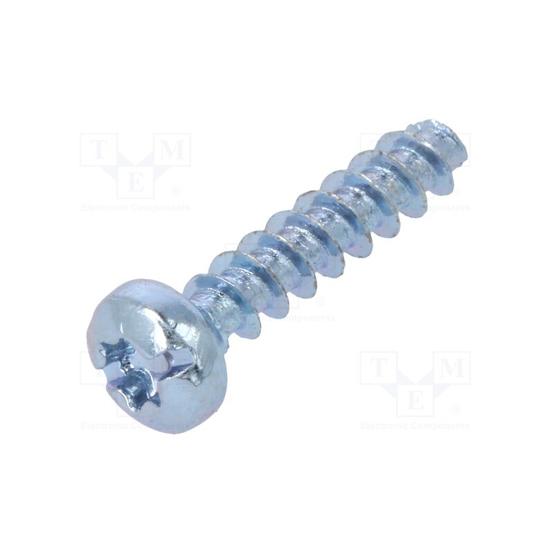 100 pcs x BOSSARD - 3148583 - Screw, for plastic, 3x14, Head: cheese head, slotted,Torx®, zinc