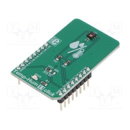 1 pcs x MIKROE - TEMP&HUM 11 CLICK - Click board, humidity/temperature sensor, I2C, HDC1080