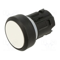 1 pcs x SIEMENS - 3SU1000-0AB60-0AA0 - Switch: push-button, 22mm, Stabl.pos: 1, white, IP66,IP67,IP69K